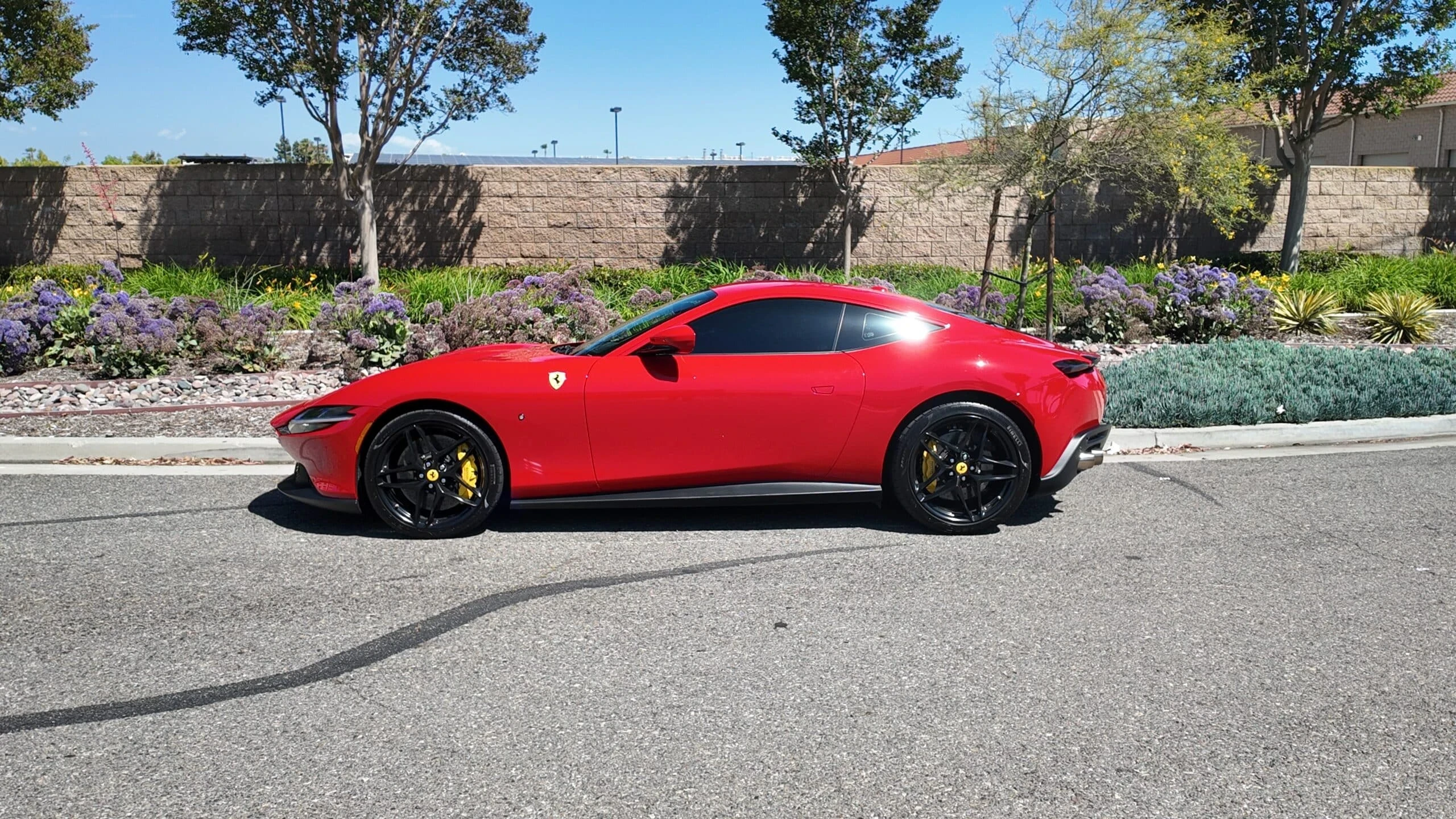 Ferrari Roma for grand-touring car rentals — Miami luxury car delivery service areas — M / CARS / MIAMI guide