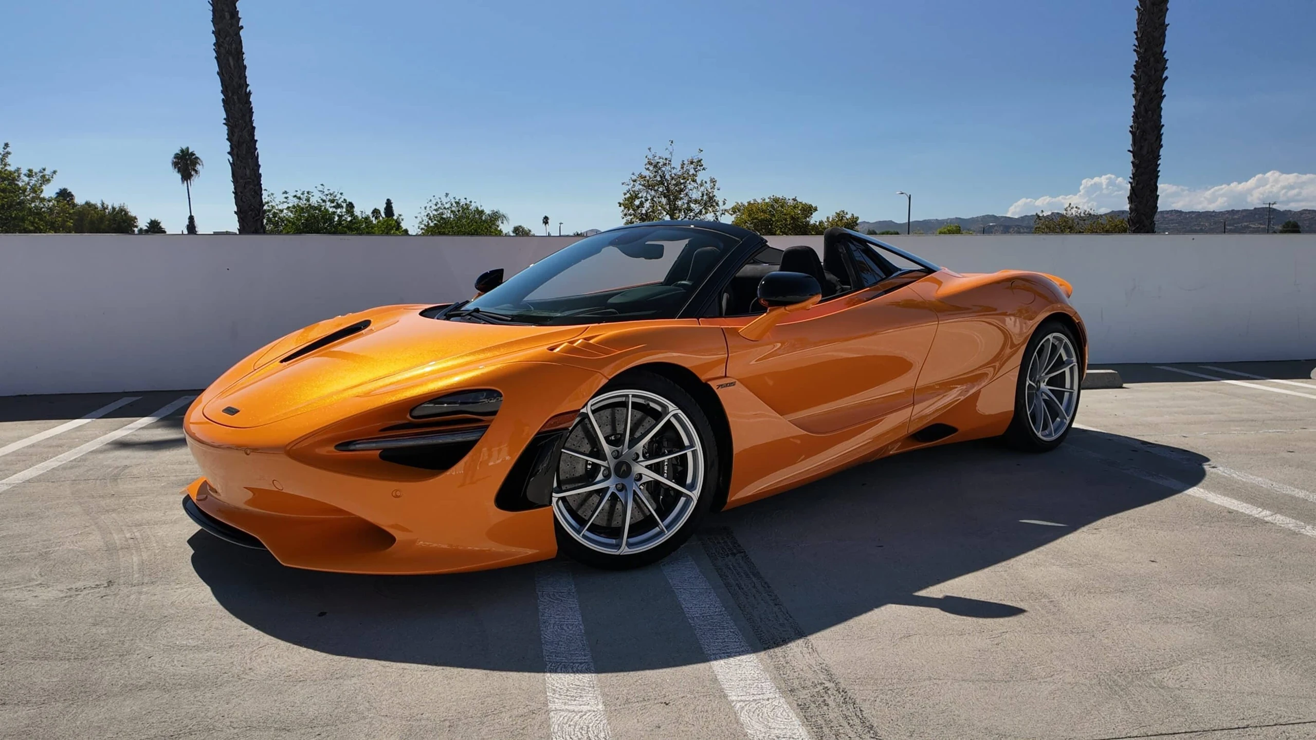 McLaren 750S Spider for weekend exotic rentals — Miami luxury car delivery service areas — M / CARS / MIAMI guide